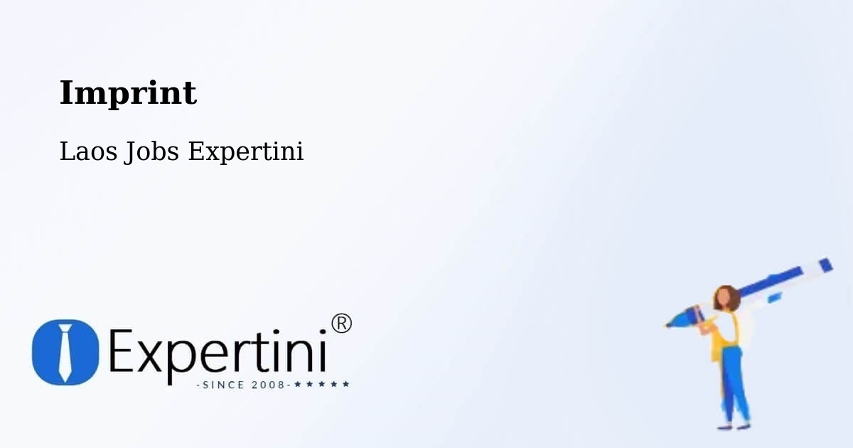 Imprint – Muang Pha Oudôm - Laos Jobs Expertini